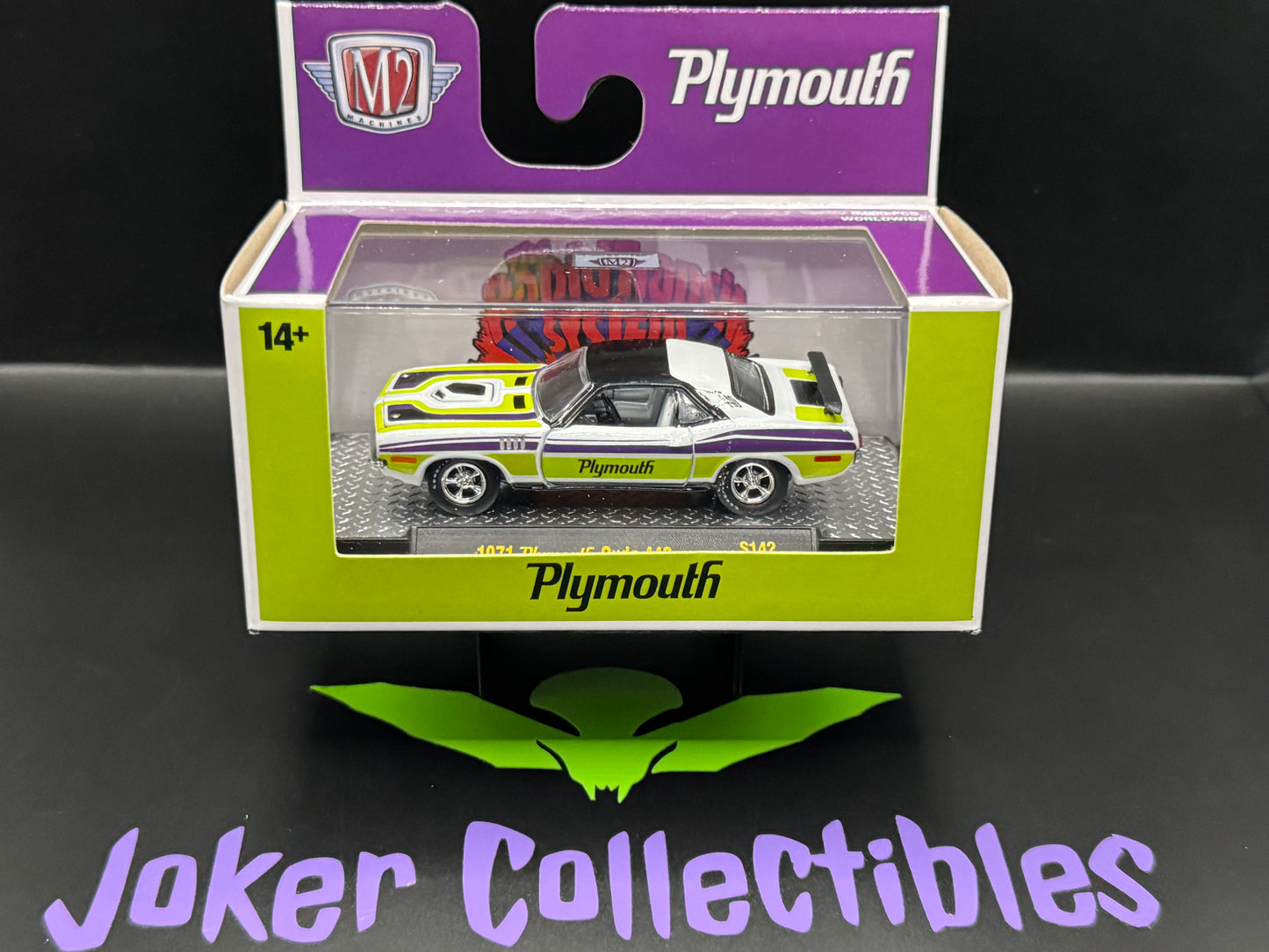 M2 Machines Auto-Thentics 1971 Plymouth Cuda 440 S142 25-67