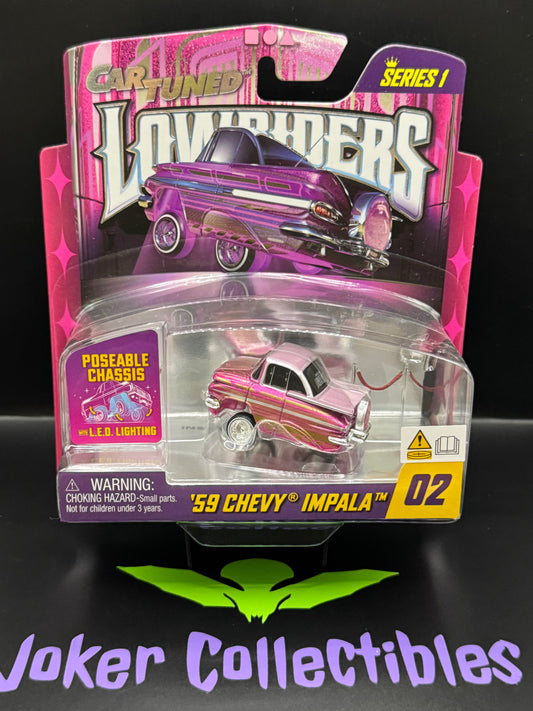 CarTuned Lowriders Show Glow Series 1 '59 Chevy Impala # 02 Car Tuned