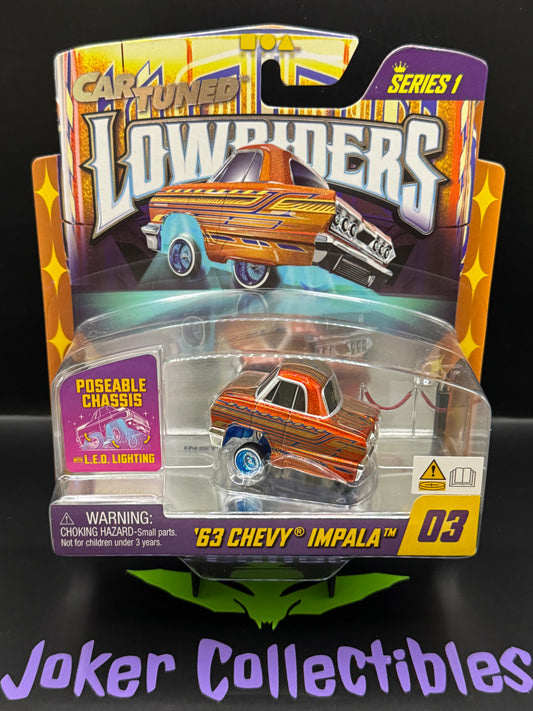 CarTuned Lowriders Show Glow Series 1 '63 Chevy Impala # 03 Car Tuned