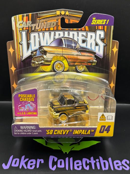 CarTuned Lowriders Show Glow Series 1 '58 Chevy Impala # 04 Car Tuned
