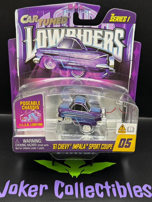 CarTuned Lowriders Show Glow Series 1 '61 Chevy Impala Sport Coupe # 05 Car Tuned