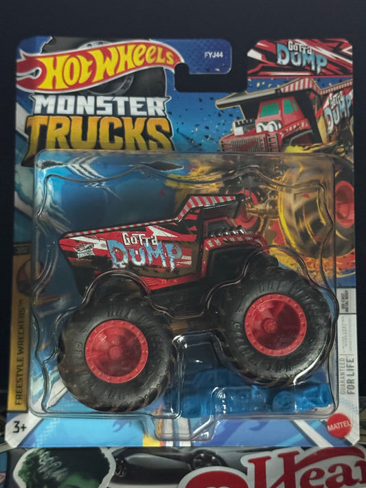 Hot Wheels Monster Trucks 2024 Gotta Dump Freestyle Wreckers # 2/12
