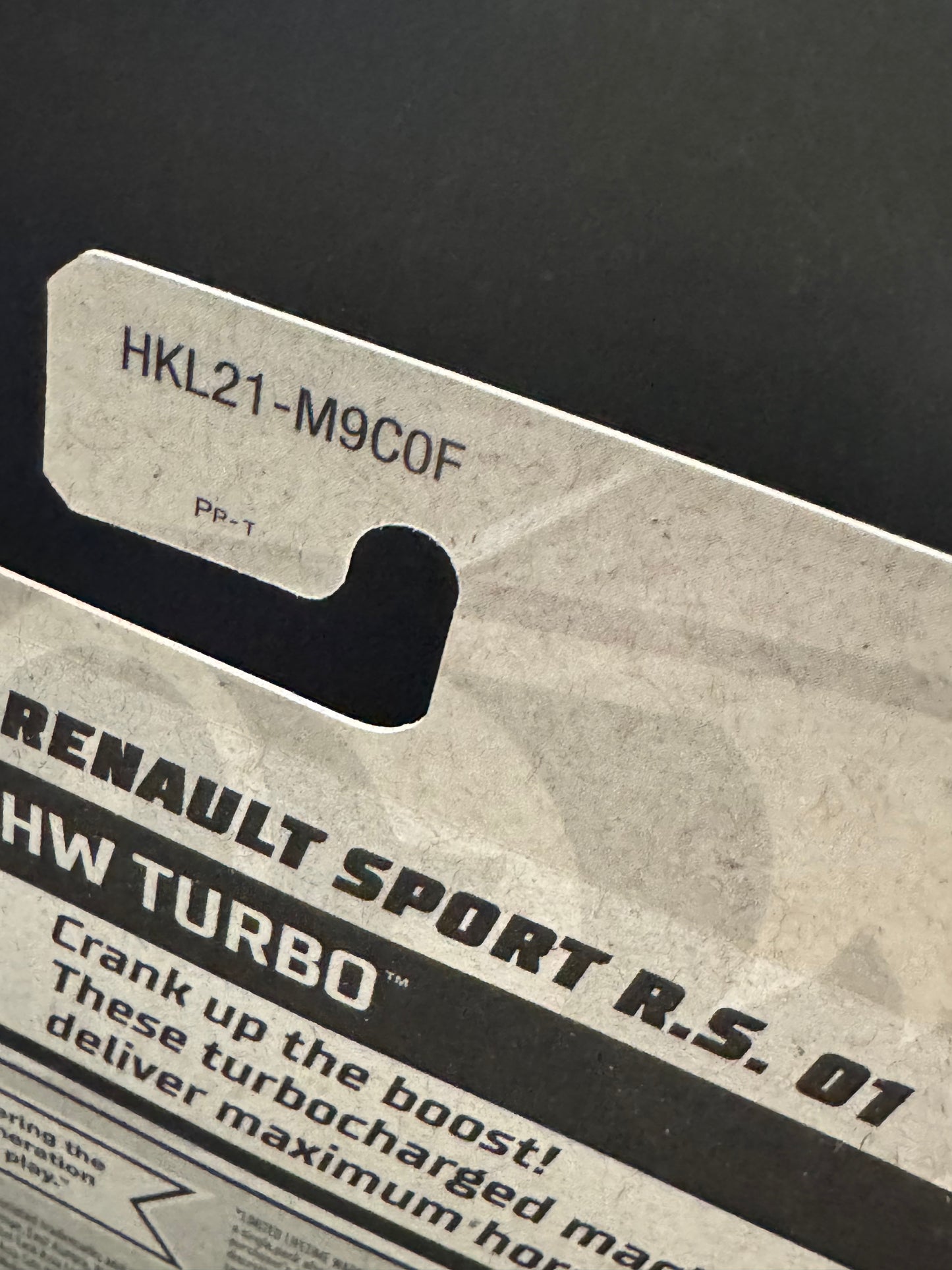 Hot Wheels Super Treasure Hunt Renault Sport R.S. 01 134/250 HW Turbo 3/5