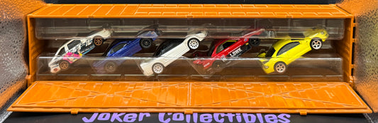 Hot Wheels Premium Car Culture Mountain Drifters Shipping Container Set of 5 Cars FPY86-HFF43