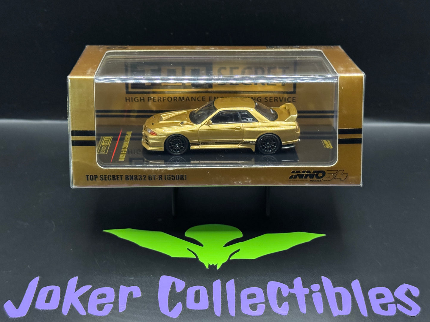 INNO64 Top Secret Nissan Skyline BNR32 GT-R (650R) Gold