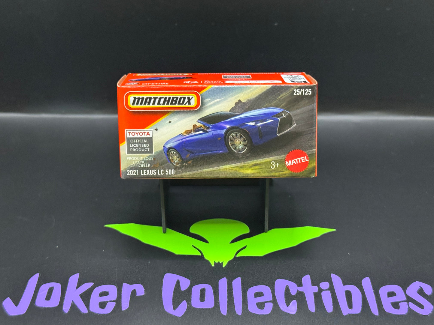 Matchbox Power Grabs 2026 Blue 2021 Lexus LC 500 Convertible 25/125