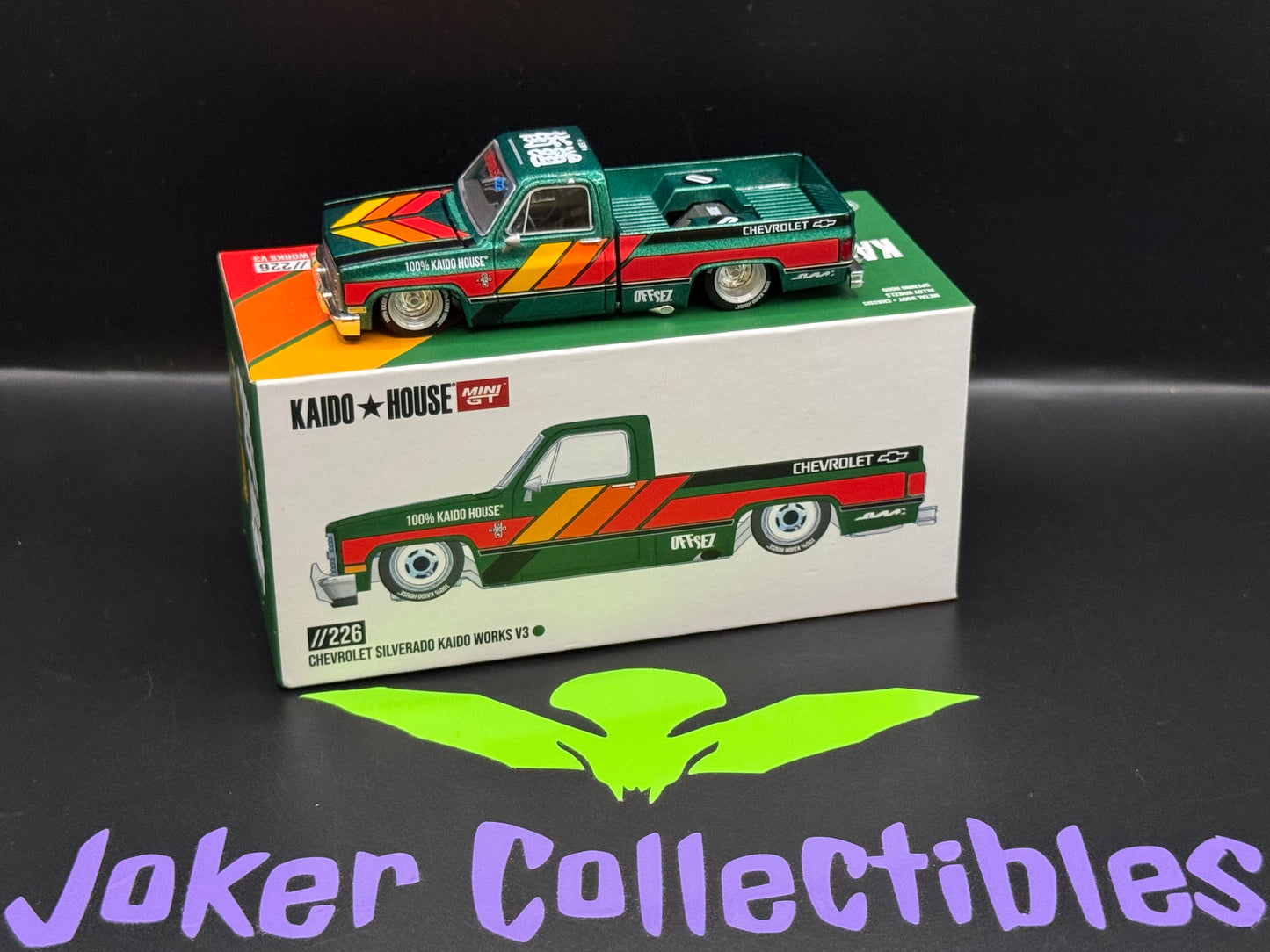 Kaido House Chevrolet Silverado KAIDO WORKS V3 Dark Green KHMG226