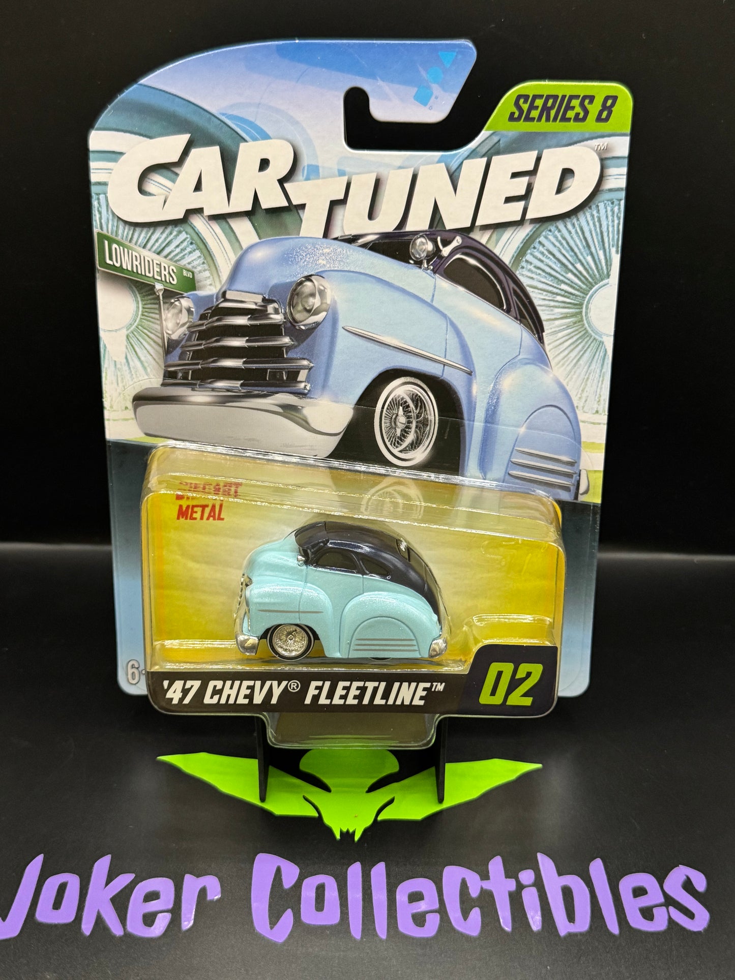 CarTuned Series 8 Mainline '47 Chevy Fleetline Lowriders 4 # 02 Car Tuned