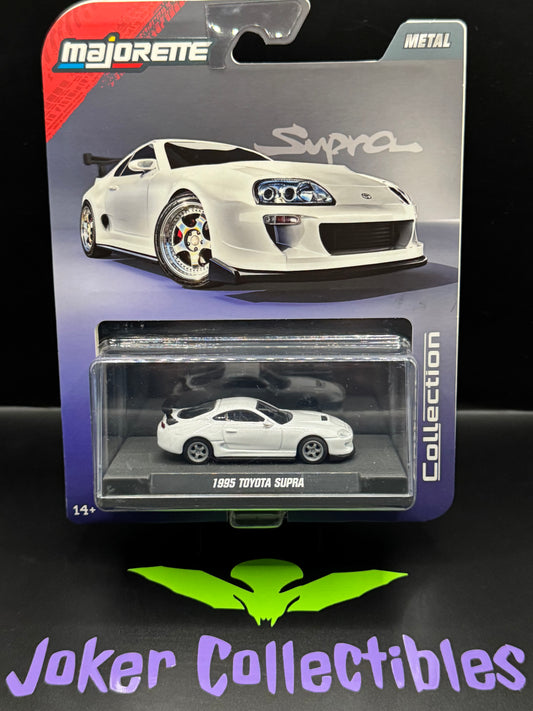 Majorette 1:64 Scale Collection Series Wave 3 White 1995 Toyota Supra Collector Series