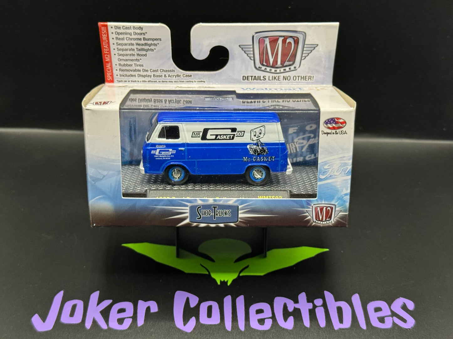 M2 Machines Shop-Trucks Mr. Gasket 1965 Ford Econoline Delivery Van WMTS02 15-46