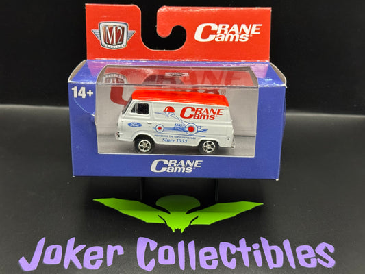 M2 Machines White 1964 Ford Econoline Van Gasser R93 24-09