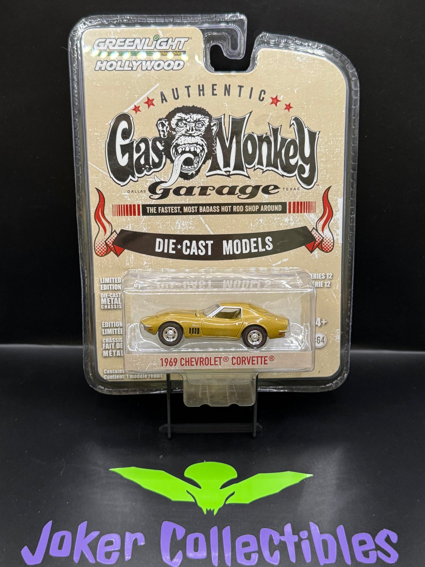 Greenlight Hollywood Series 12 Gas Monkey Garage 1969 Chevrolet Corvette