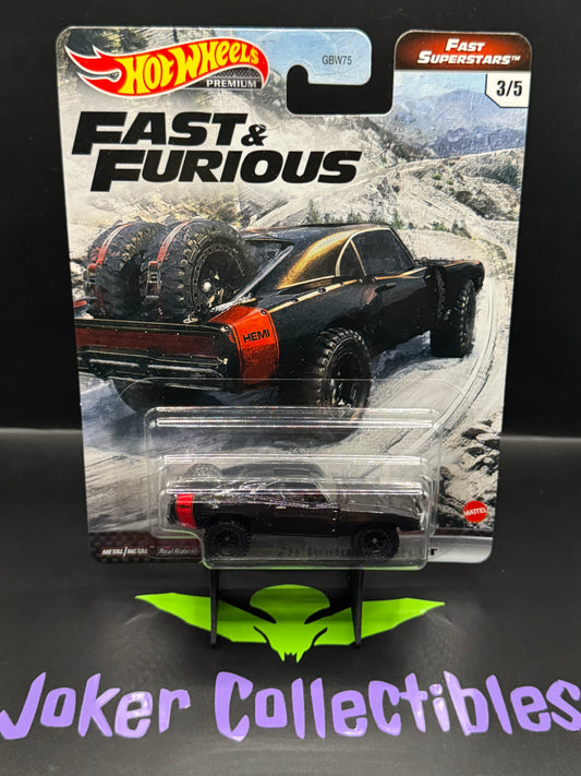 Hot Wheels Premium Fast & Furious Furious 7 Fast Superstars '70 Dodge Charger # 3/5
