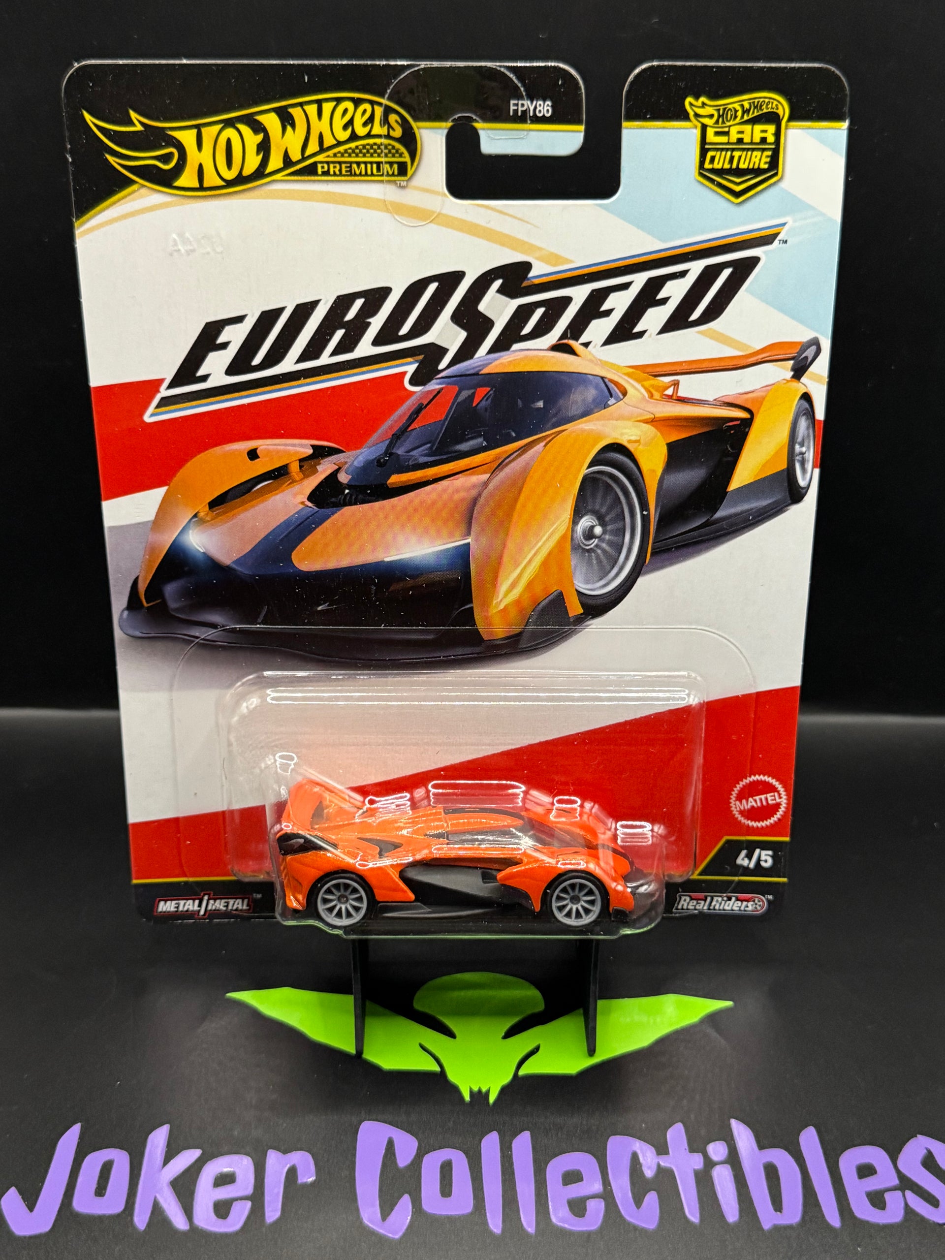 Hot Wheels Premium Car Culture 2025 Euro Speed McLaren Solus GT