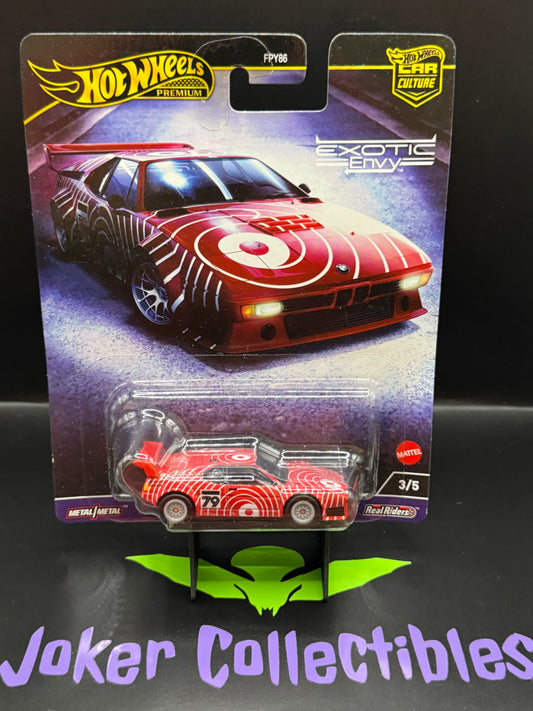 Hot Wheels Premium Car Culture Exotic Envy BMW M1 Procar # 3/5