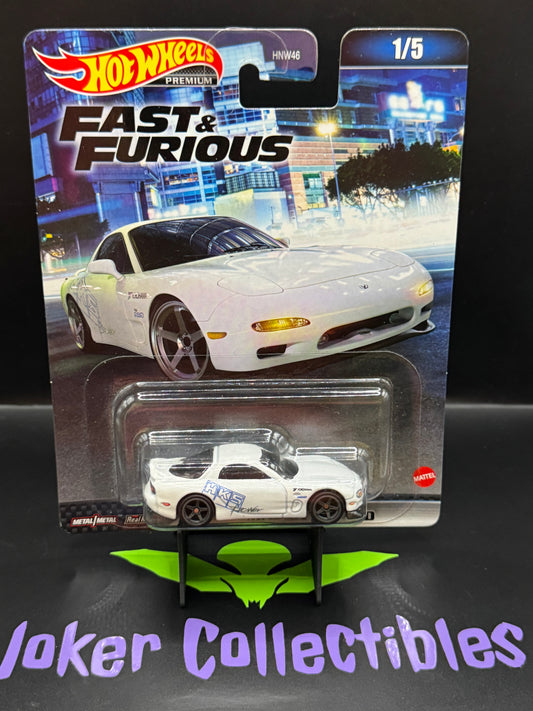 Hot Wheels Premium Fast & Furious HKS Mazda RX-7 FD # 1/5