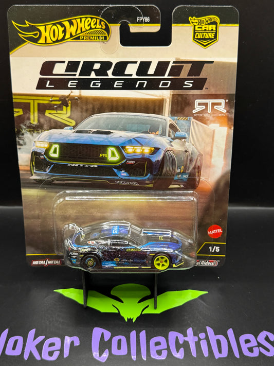 Hot Wheels Premium Car Culture Circuit Legends 2024 Ford Mustang RTR Spec 5-FD # 1/5