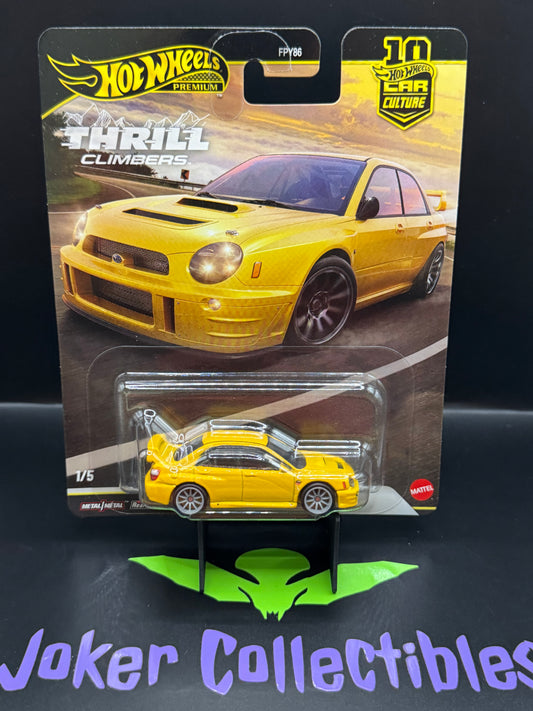 Hot Wheels Premium Car Culture Thrill Climbers Subaru Impreza WRX # 1/5