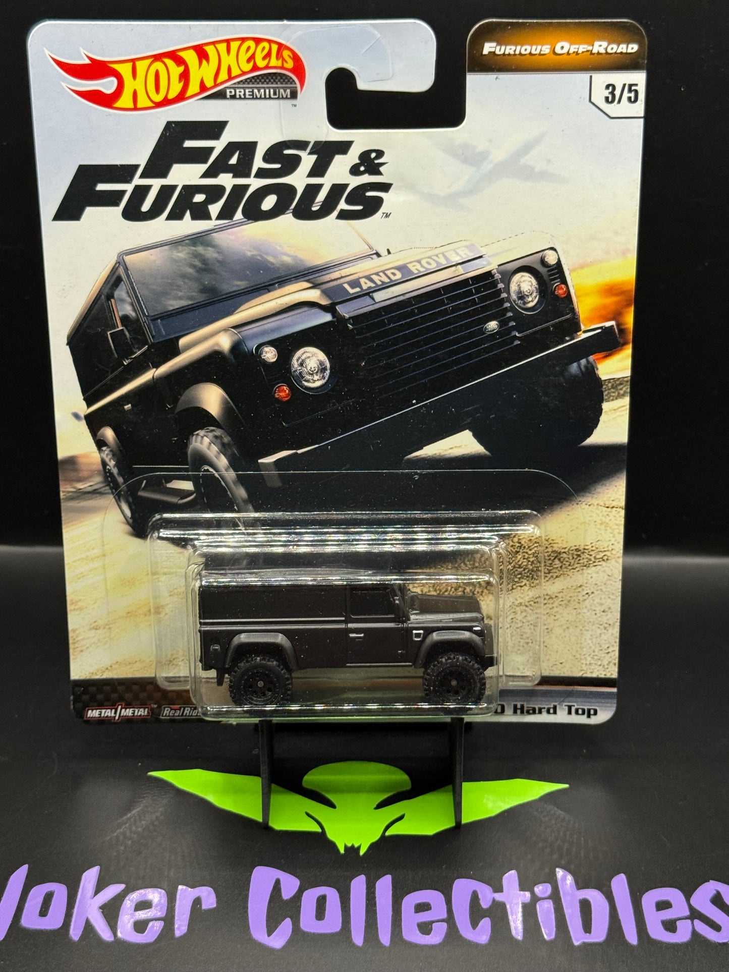 Hot Wheels Premium Fast & Furious Furious Off-Road Land Rover Defender 110 Hard Top # 3/5