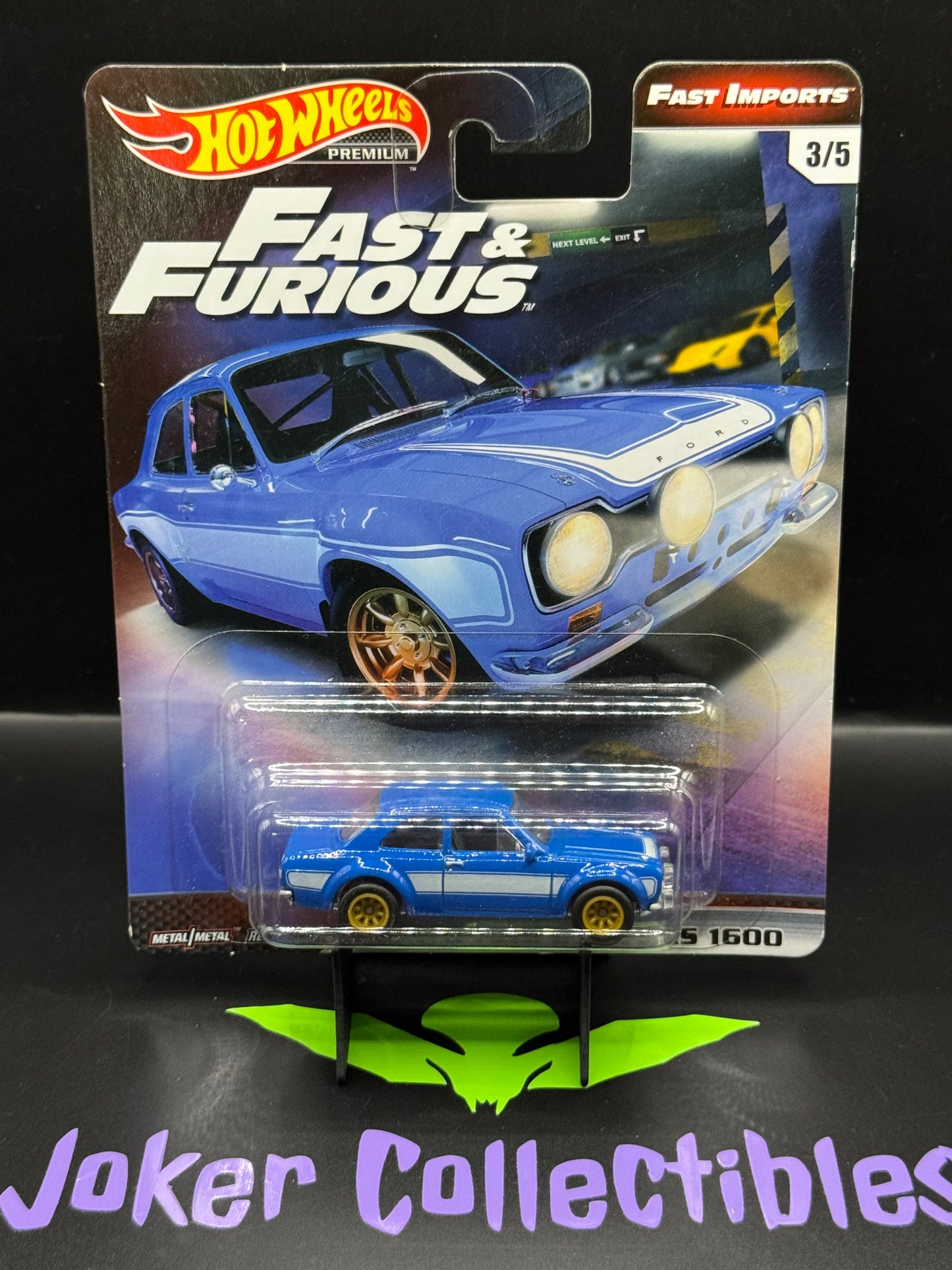 Hot Wheels Premium Fast & Furious Fast Imports 1970 Ford Escort RS 1600 # 3/5