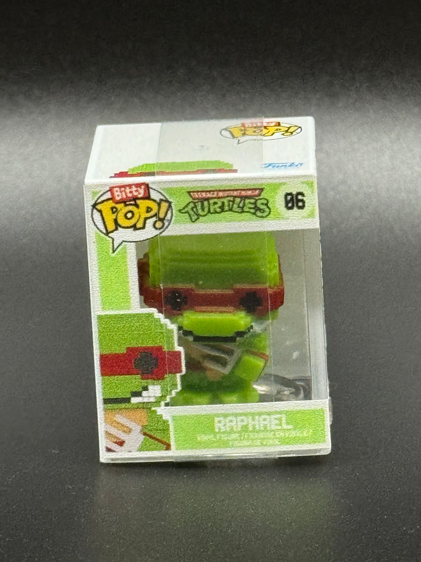 Funko Teenage Mutant Ninja Turtles Bitty Pop! 8 Bit Pixel # 06 Raphael