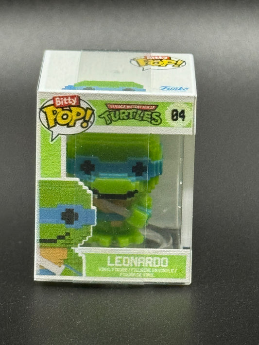 Funko Teenage Mutant Ninja Turtles Bitty Pop! 8 Bit Pixel # 04 Leonardo