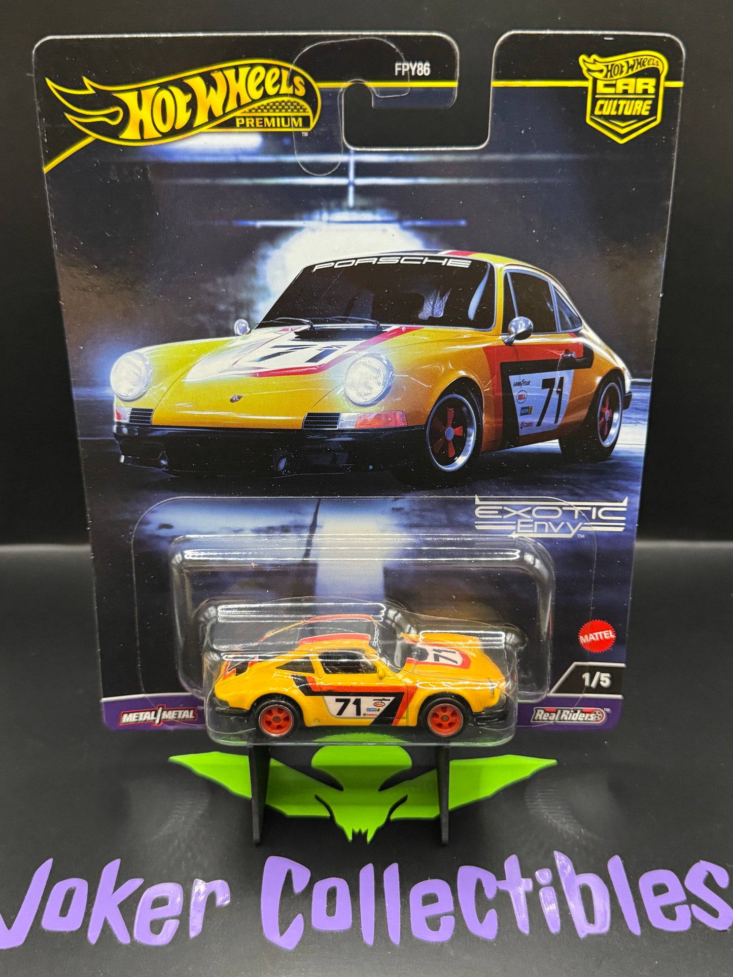 Hot Wheels Premium Car Culture Exotic Envy '71 Porsche 911 # 1/5