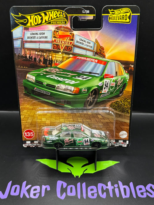 Hot Wheels Premium Boulevard Castrol '94 Nissan Primera # 135