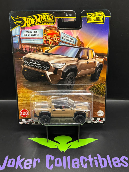 Hot Wheels Premium Boulevard 2024 Toyota Tacoma TRD Pro # 128
