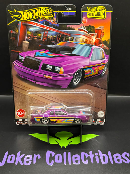 Hot Wheels Premium Boulevard '86 Ford Thunderbird Pro Stock # 104