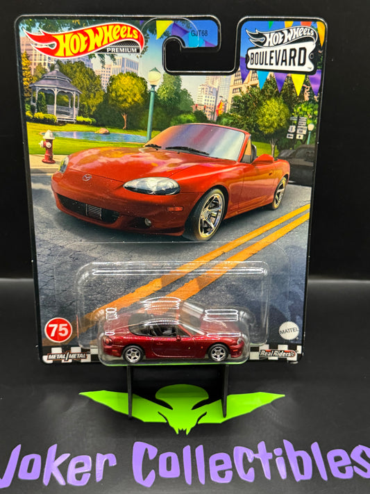 Hot Wheels Premium Boulevard '04 Mazdaspeed Miata # 75
