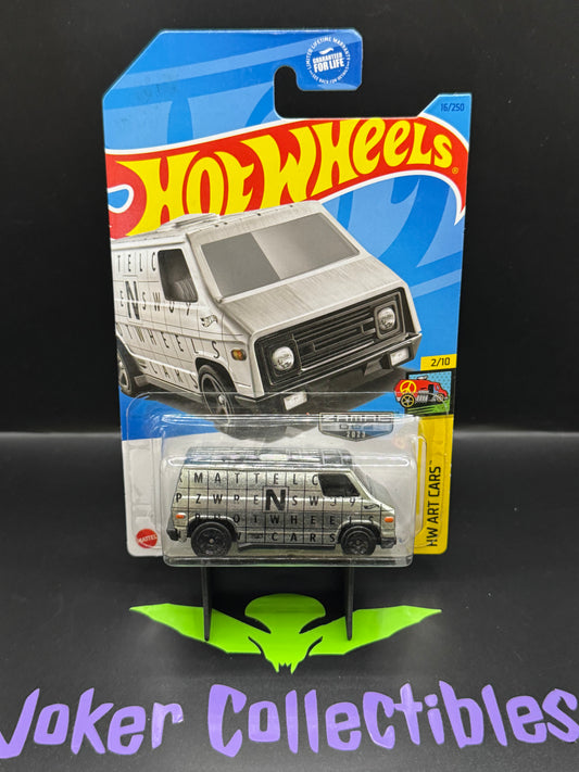 Hot Wheels 2023 Zamac 002 70s Van 16/250 HW Art Cars 2/10