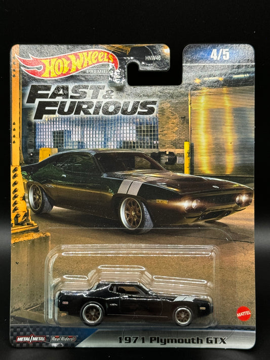 Hot Wheels Premium Fast & Furious The Fate of the Furious 1971 Plymouth GTX # 4/5