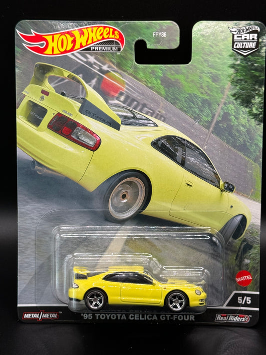 Hot Wheels Premium Car Culture Mountain Drifters '95 Toyota Celica GT-Four # 5/5