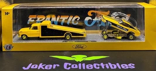 M2 Machines Auto-Haulers Chase 1969 Ford F-350 & 1969 Ford Mustang Funny Ca S44 25-20