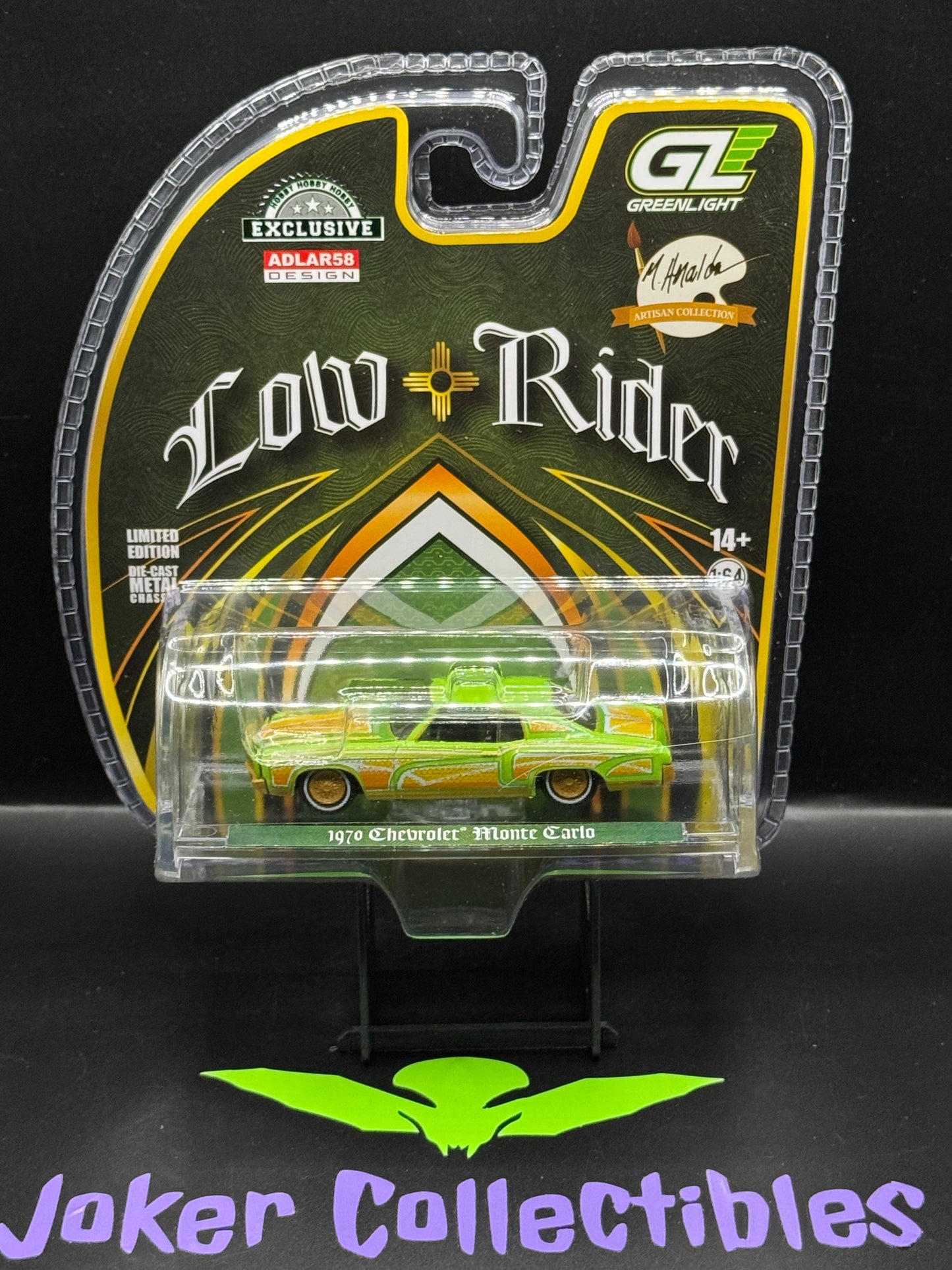 Greenlight Hobby Exclusive Lowrider 1970 Chevrolet Monte Carlo Michael Heralda