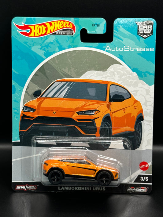 Hot Wheels Premium Car Culture 2022 AutoStrasse Lamborghini Urus # 3/5