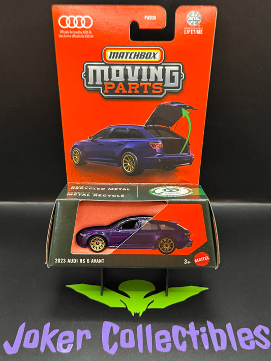 Matchbox Moving Parts Purple 2023 Audi RS 6 Avant