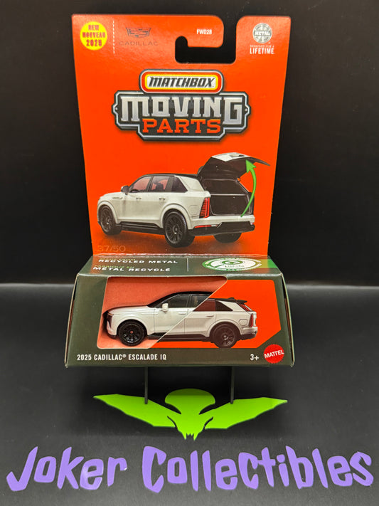 Matchbox Moving Parts White 2025 Cadillac Escalade IQ