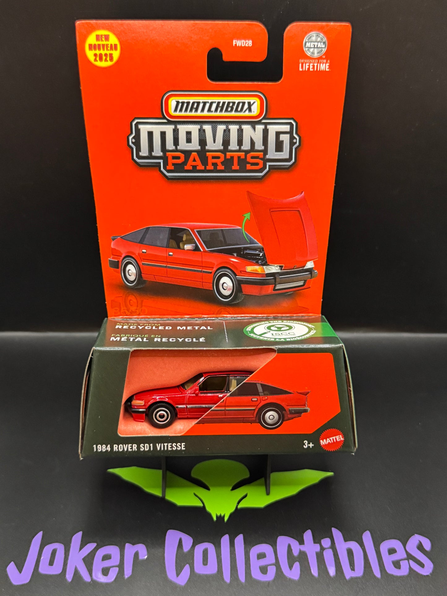 Matchbox Moving Parts Red 1984 Rover SD1 Vitesse