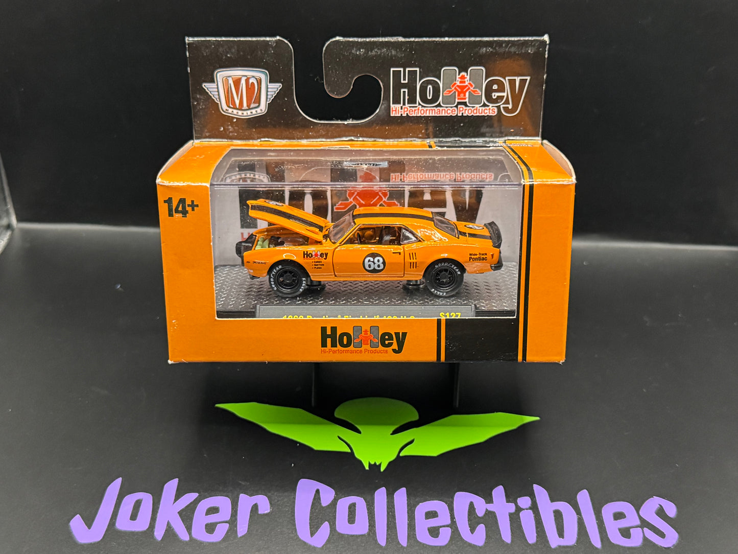 M2 Machines Holley Orange 1968 Pontiac Firebird 400 H.O. S127 24-50