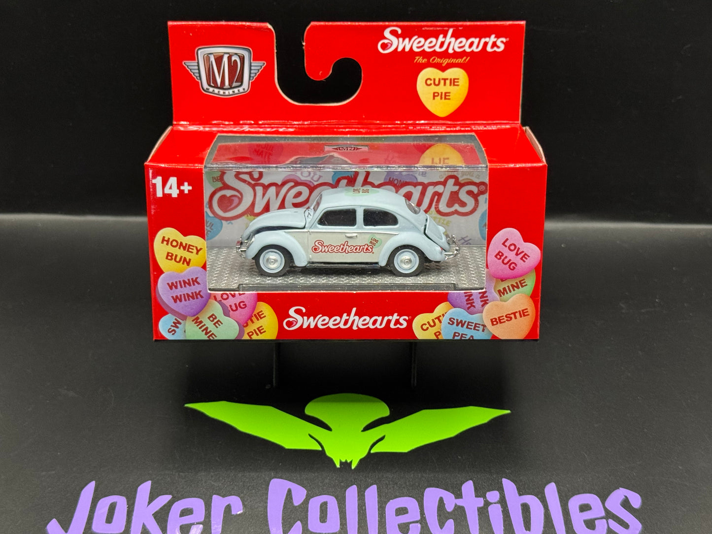 M2 Machines Sweethearts Blue 1953 VW Beetle Deluxe European Model WMTS22 25-05
