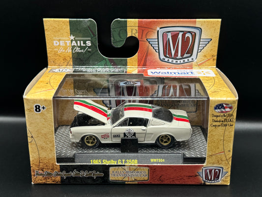 M2 Machines Rally Historico Transpeninsular Cream 1965 Shelby G.T.350R WMTS04 16-31 Walmart Exclusive