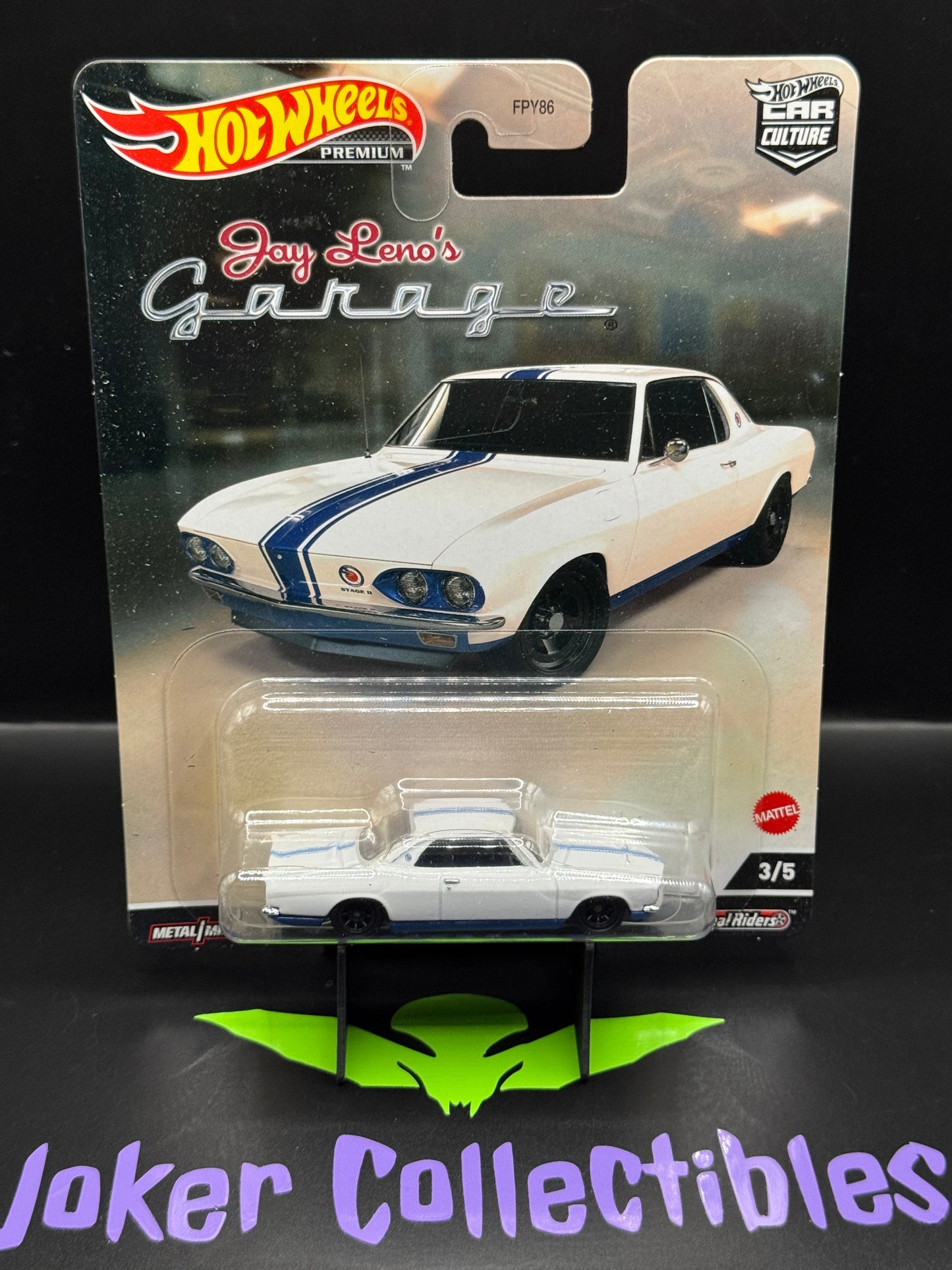 Hot Wheels Premium Car Culture Jay Leno's Garage '66 Chevrolet Corvair Yenko Stinger # 3/5