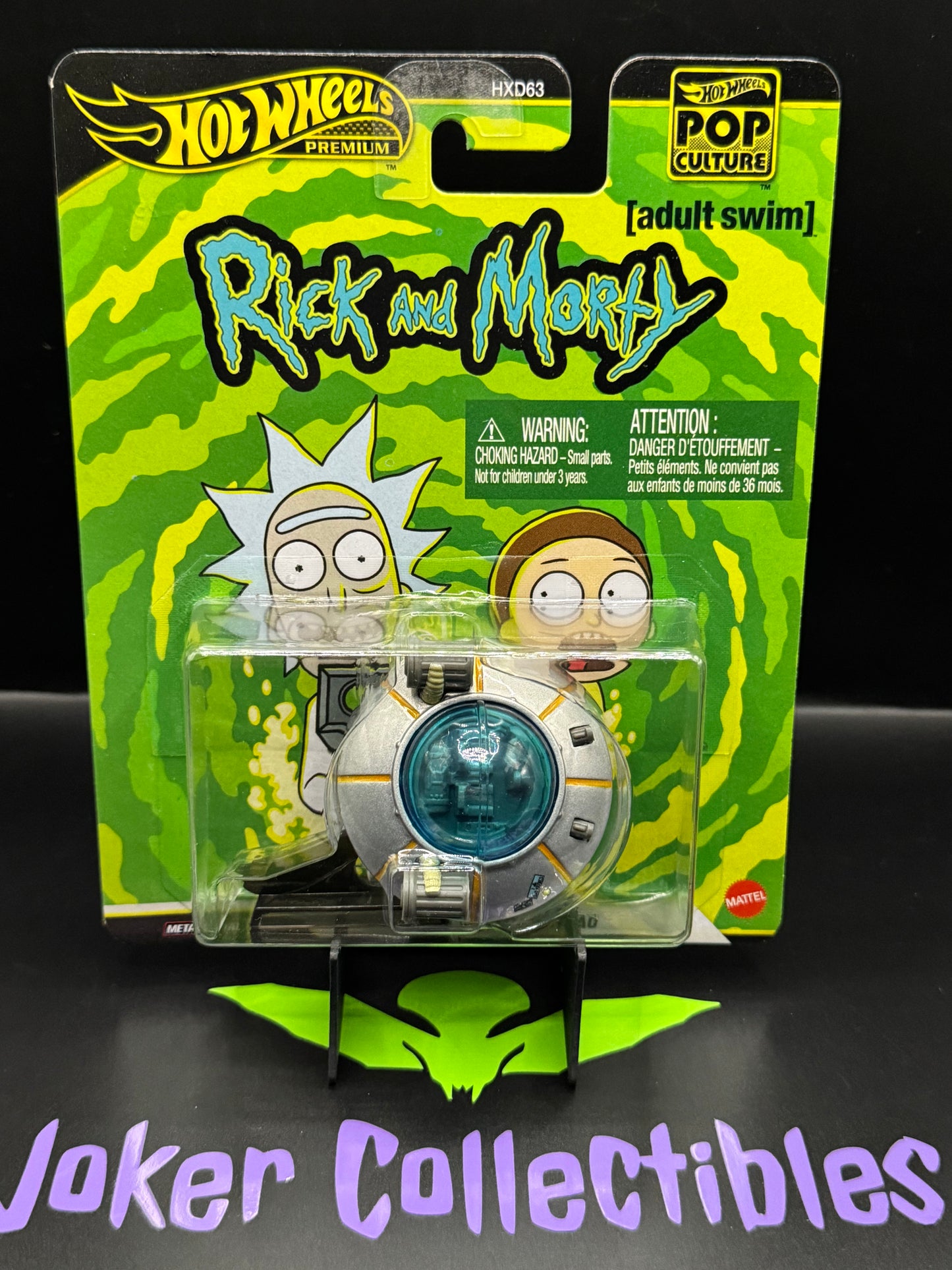 Hot Wheels Premium Pop Culture 2026 Adult Swim Rick and Morty Rick's Ship