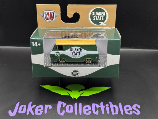 M2 Machines Quaker State 1963 Ford Econoline Delivery Van S135 25-24