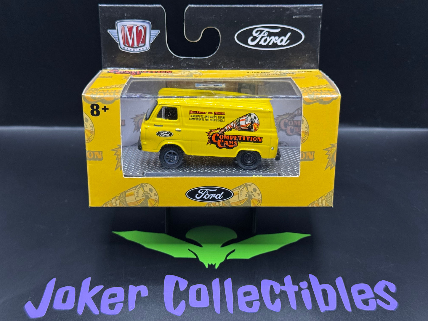 M2 Machines Yellow Competition Cams 1964 Ford Econoline Gasser R65 22-31