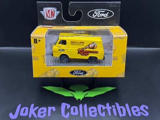 M2 Machines Yellow Competition Cams 1964 Ford Econoline Gasser R65 22-31