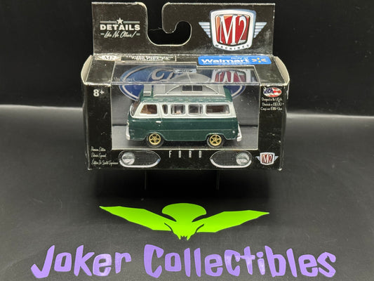 M2 Machines Green 1965 Ford Econoline Camper Van WMTS10 17-78