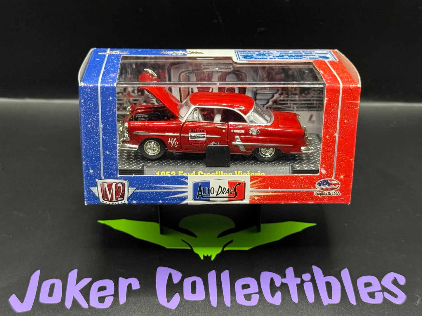M2 Machines Auto-Drags Red 1953 Ford Crestline Victoria Release 04 10-11
